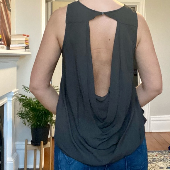 Haute Hippie Backless Tank Blouse / Size Medium - Picture 2 of 5